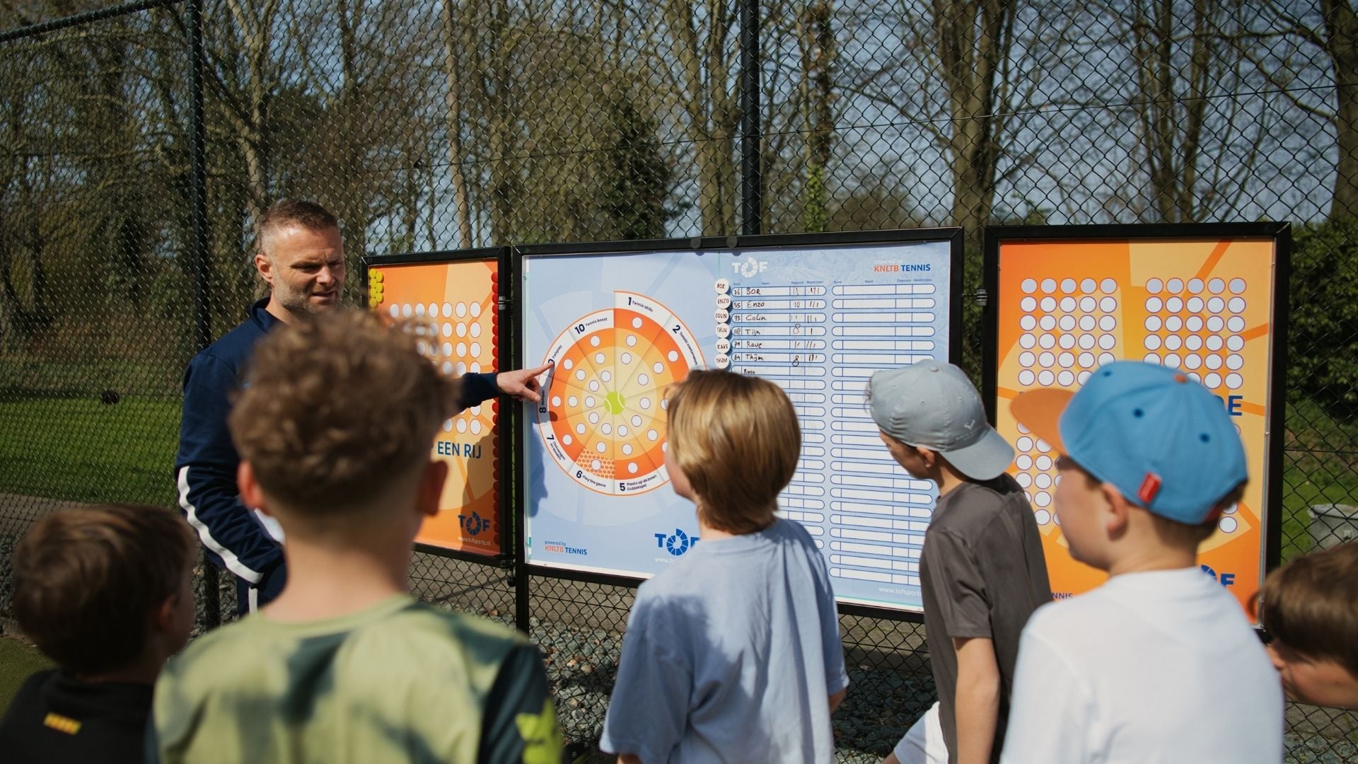TOF Tennispakket op de tennisclub
